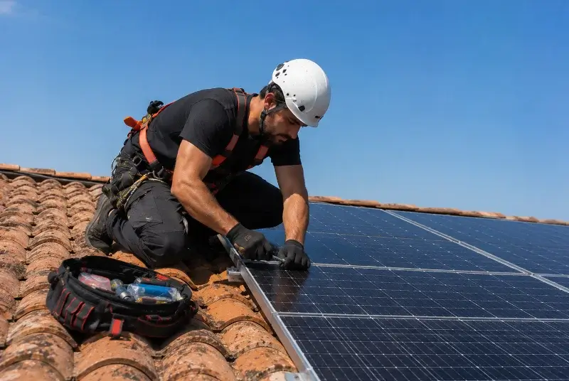 Maintenance et monitoring de panneaux solaires à Seebach